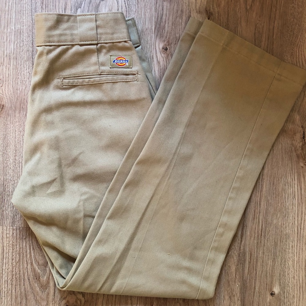Like new, straight leg, khaki dickies